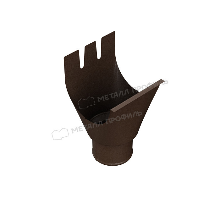 Воронка водосборная МЕТАЛЛ ПРОФИЛЬ Foramina PUR D100/300 RR 32