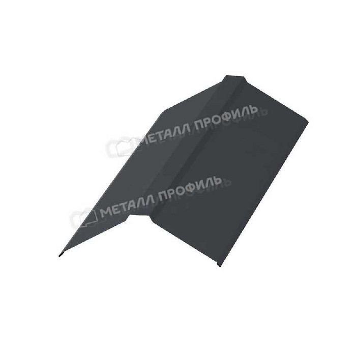 Планка конька плоского 120х120х2000 (ПЭ-01-3009-0.45)