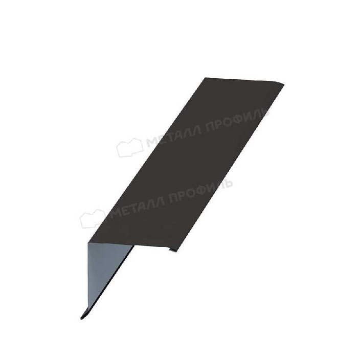 Планка торцевая 90х115х2000 (ECOSTEEL_MA-01-МореныйДуб-0.5)