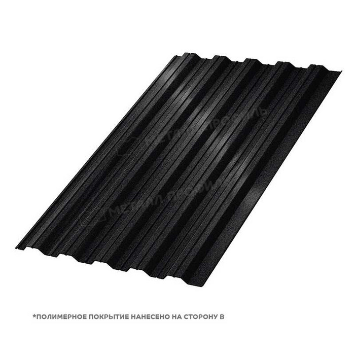 Профлист Металл-Профиль НС-35 VALORI 0.5 мм DarkGrey, Темно-серый