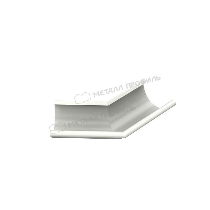 Угол желоба наружный 135 градусов МЕТАЛЛ ПРОФИЛЬ Foramina PUR D150 Ral 6005